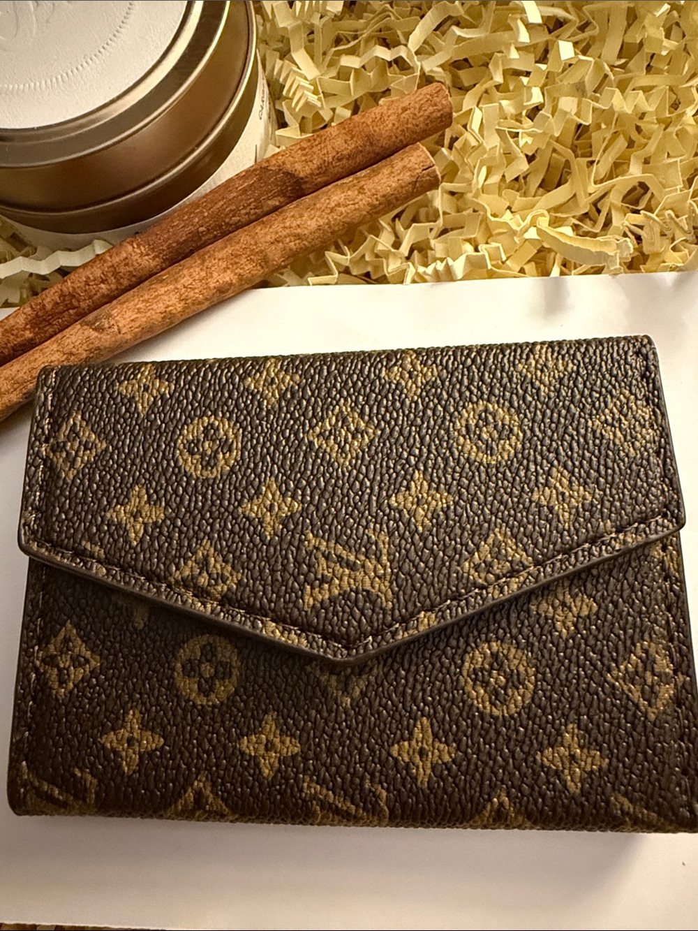 Brown Monogram classic Card Holder/Money Holder